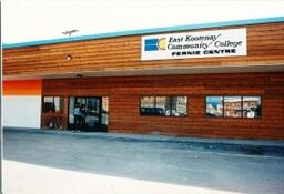 Fernie campus exterior circa 1990